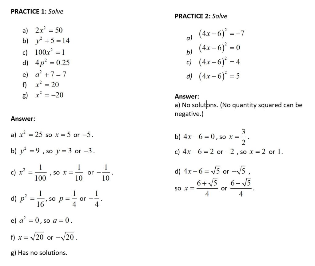 1.2 Solving Equations by the Quadrus Method: Levels 1, 2, 3 | G'Day Math